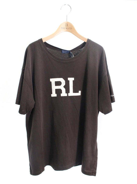 ポロラルフローレン RL ロゴ ジャージー Tシャツ WMPOKNINCU20653 XL ブラウン コットンジャージ ITIOYFR0J9JE