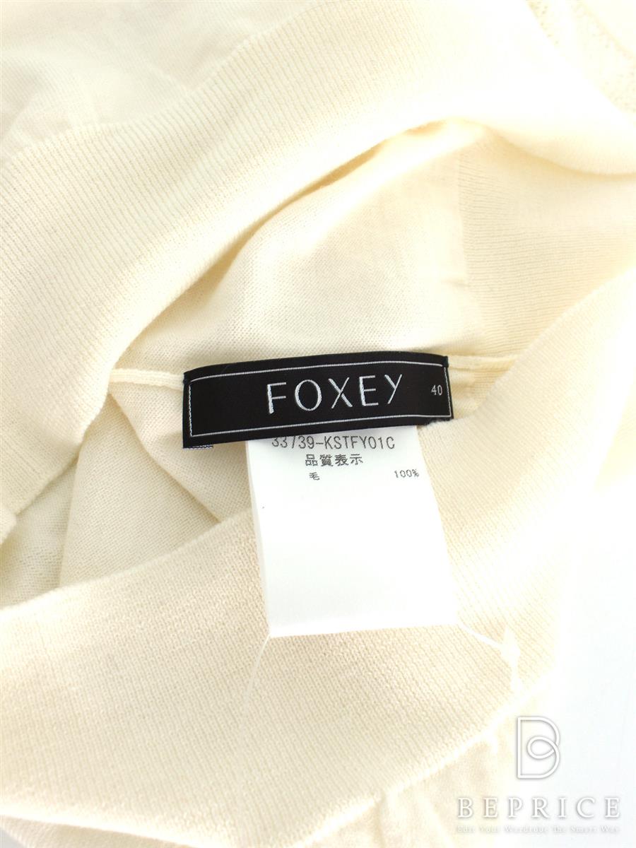 フォクシーブティック ニット セーター トップス ニット ノースリーブ Lacy Compact