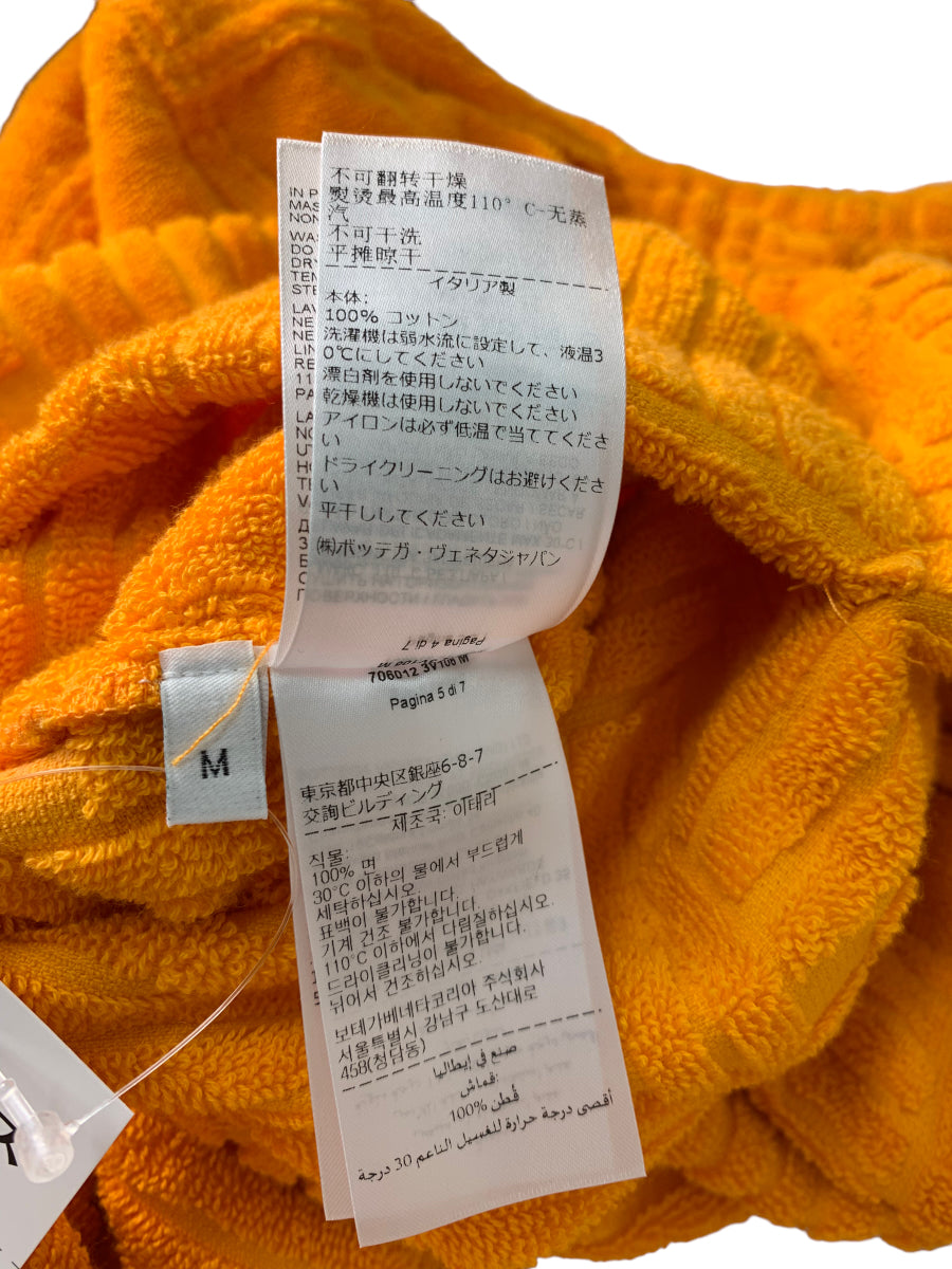 ボッテガヴェネタ コットンテリーバスローブ 706012 オレンジ ITRGP2XRUIDQ