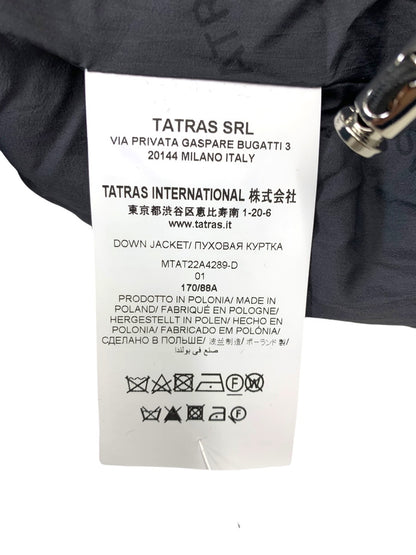タトラス DOMIZIANO ドミッツィアーノ MTAT22A4289-D ダウンジャケット 01 ブラック ITZW1NAEPSIG