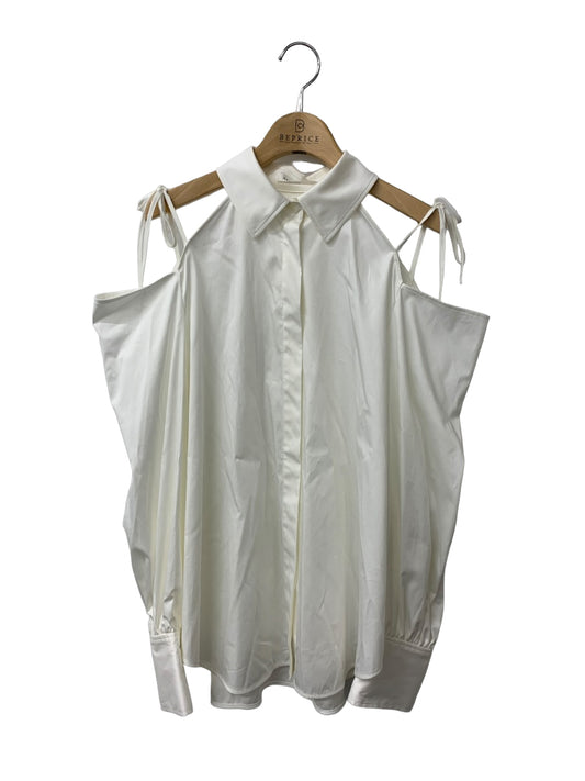 アディアム Obi Shirt 43496 シャツ ブラウス S ホワイト IT6BI04FCAH8