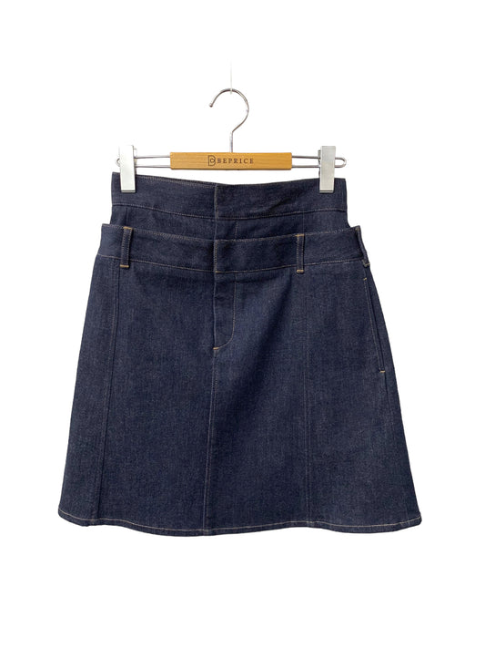 アディアム Ivy Mini Skirt 42681 スカート 4 ネイビー デニム ITFVDOGJL383