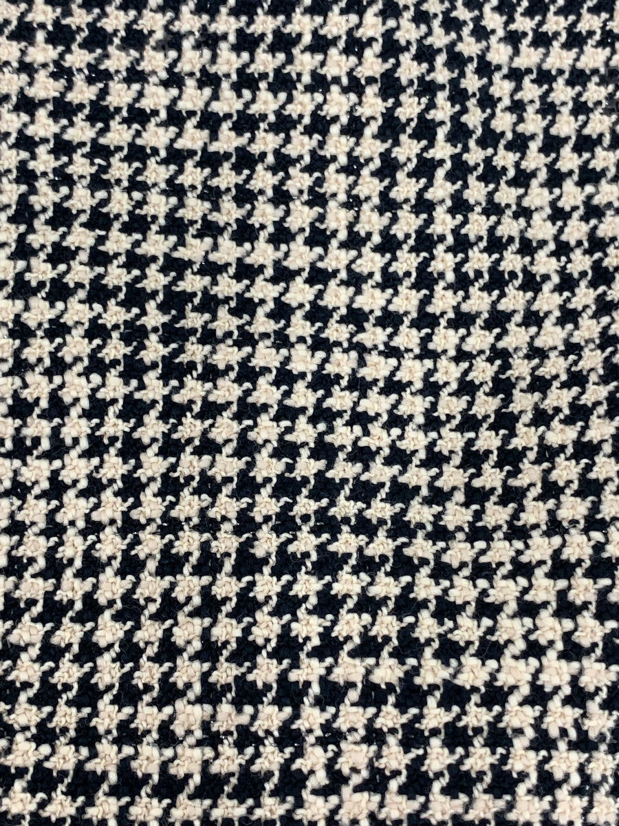 エスマックスマーラ 913117126 パンツ 42 ブラック 千鳥格子 ITMYCCV7AL5G 【SALE】