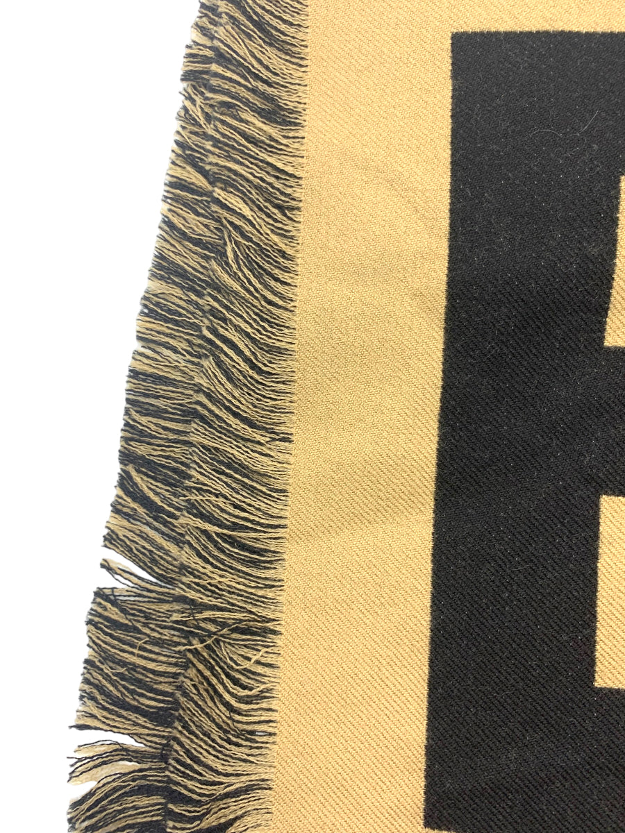 バーバリー BBL8057148 マフラー ブラウン ロゴ ウール ジャカード フリンジ ITFZB1PIFYTA 【SALE】