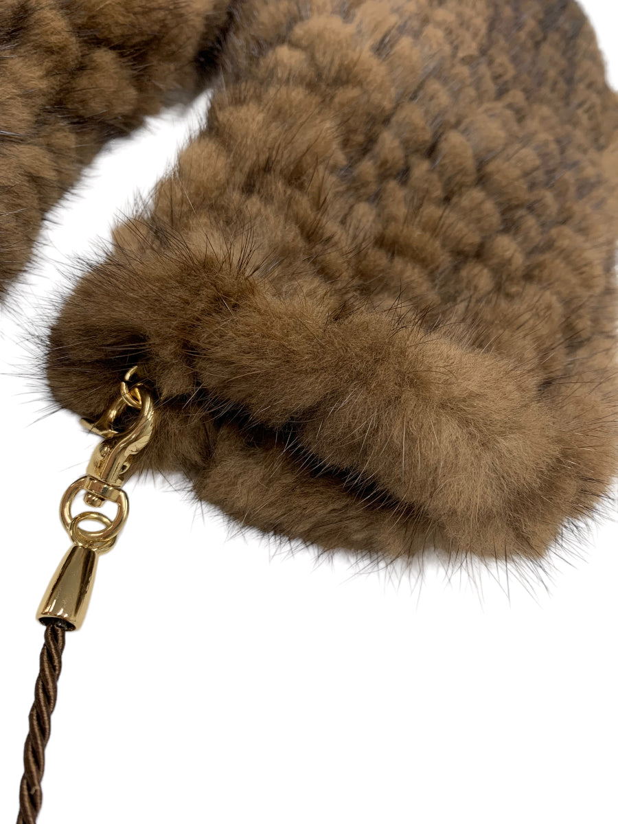 ウィークエンドマックスマーラ 560570 手袋 ブラウン ミンク ITCX0VGJ2XHK 【SALE】