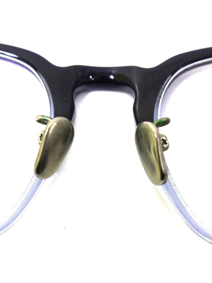 金子眼鏡 KJ-06 メガネ ブルー セルフレーム フルリム スクエア ITT7QZG5OSX5