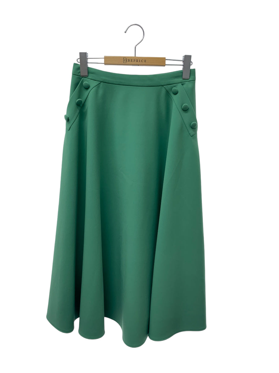 ルネ フレア スカート 36 グリーン - スカート