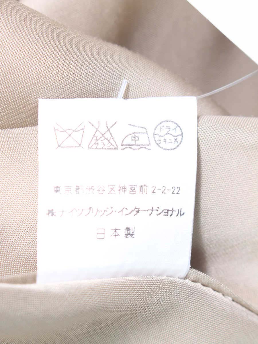 ハロッズ 10313513 ワンピース 2 ベージュ レースアップ リネン混 IT1JJAGUOY5C