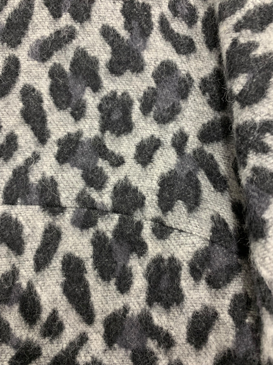 アドーア 531210040 ワンピース 38 グレー ウール レオパード ITFWVQOUPU4K 【SALE】