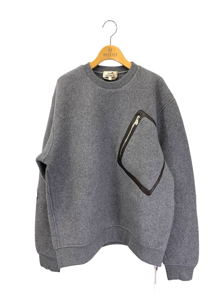エルメス Crewneck sweater with pocket detail H367715HA76LA ニット ...
