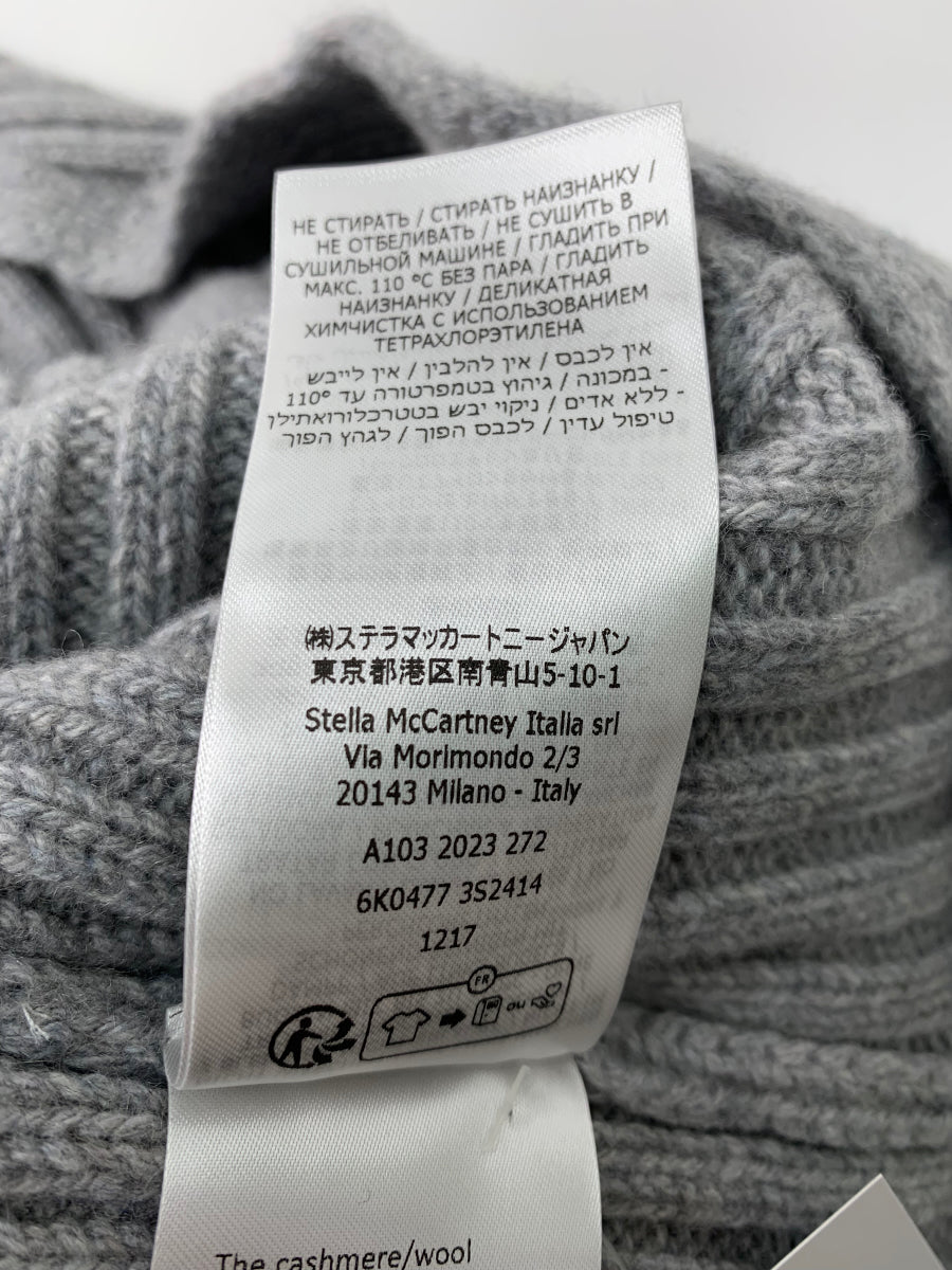 ステラマッカートニー ニット XXS グレー タートルネック カシミヤ混 ITUXB9KA6EM8 【SALE】
