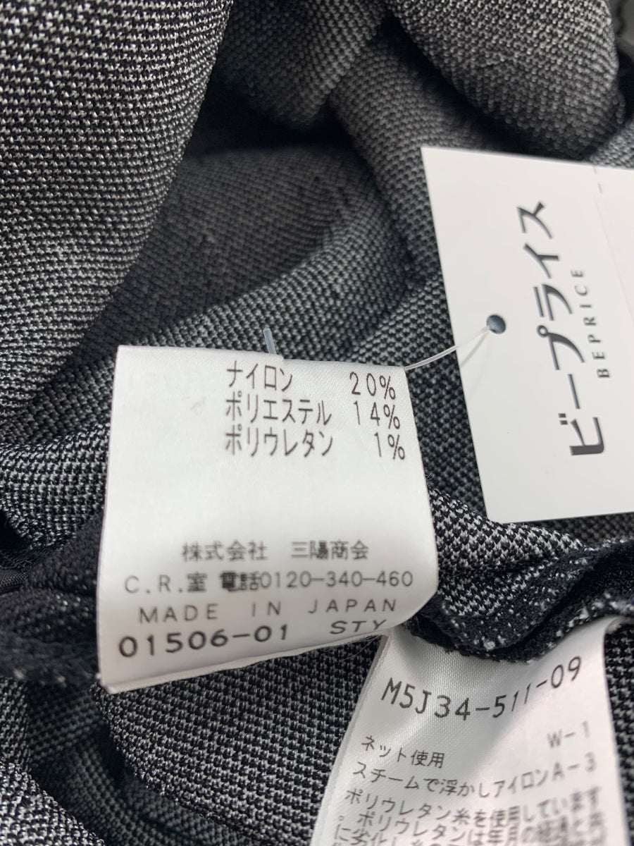 エポカ M5J34-511-09 ワンピース 40 ブラック ミラノリブ スカラップニット ITU6TYQJNLMA