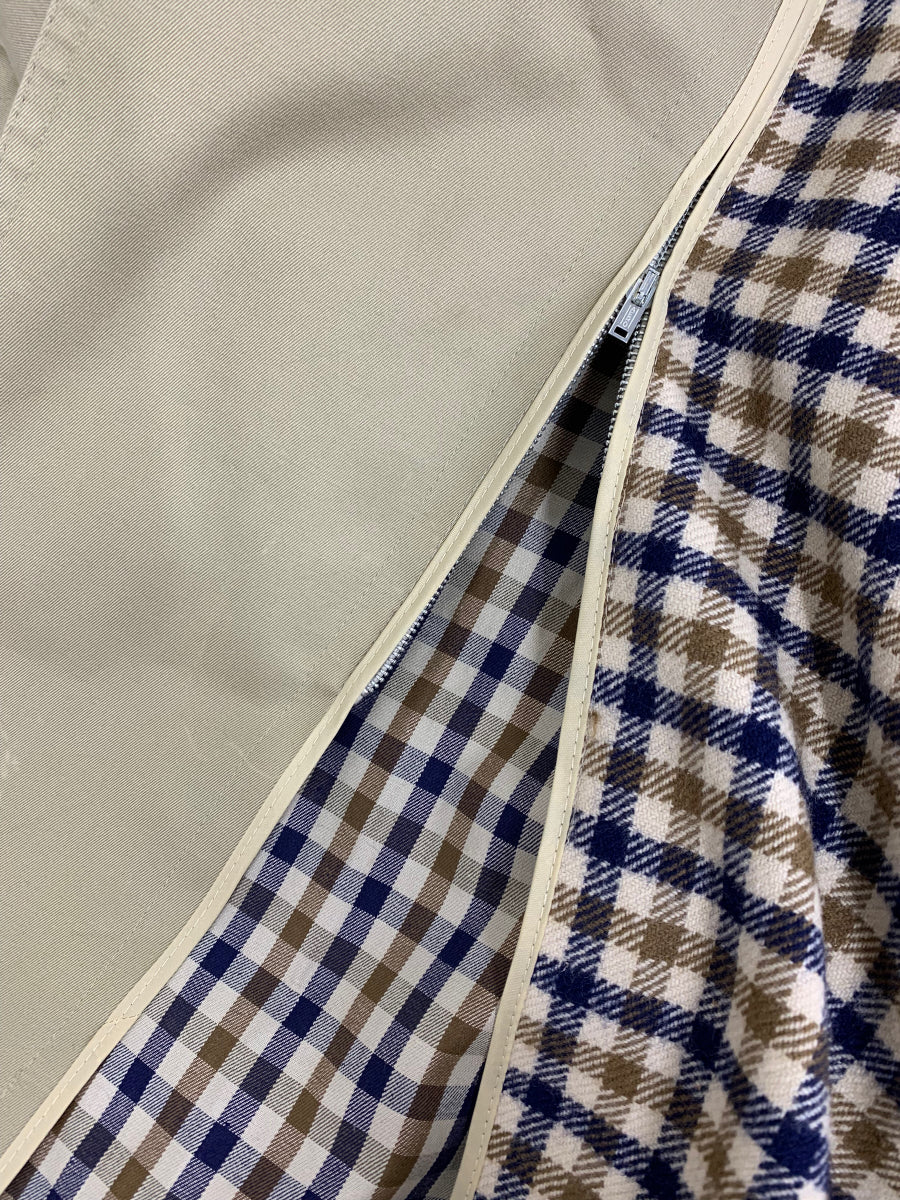 アクアスキュータム コート トレンチコート F ベージュ ウール ITK8LM7VQJ0K 【SALE】