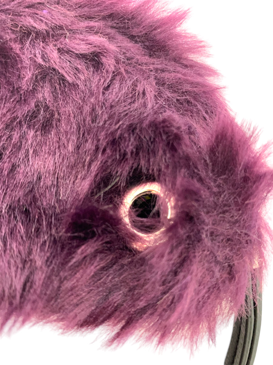 ヤンチェオンテンバール ポーチ パープル ファー IT170REL5LNG 【SALE】