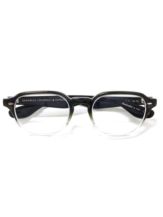 オリバーピープルズ BRUNELLO CUCINELLI Griffo OV5499SU メガネ 眼鏡 ブラック ブルネロクチネリ クリア フルリム ウェリントン IT7483FP5HK4