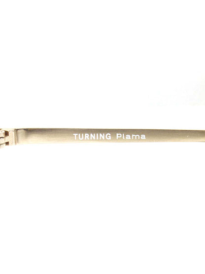 ターニング プラマ P-2209 メガネ ブラウン 谷口眼鏡  ウェリントン テンプルチタン アセテート ITB14KPNWT0K