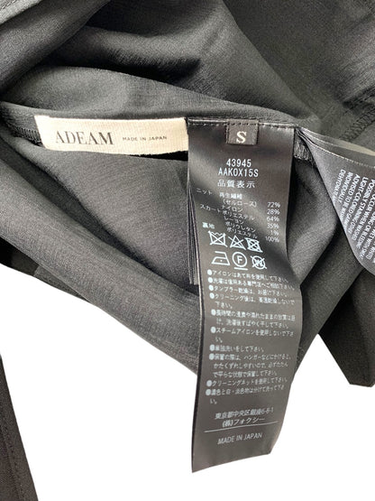 アディアム Alanis Knit Dress 43945 ワンピース S ブラック IT7LS793N6PO