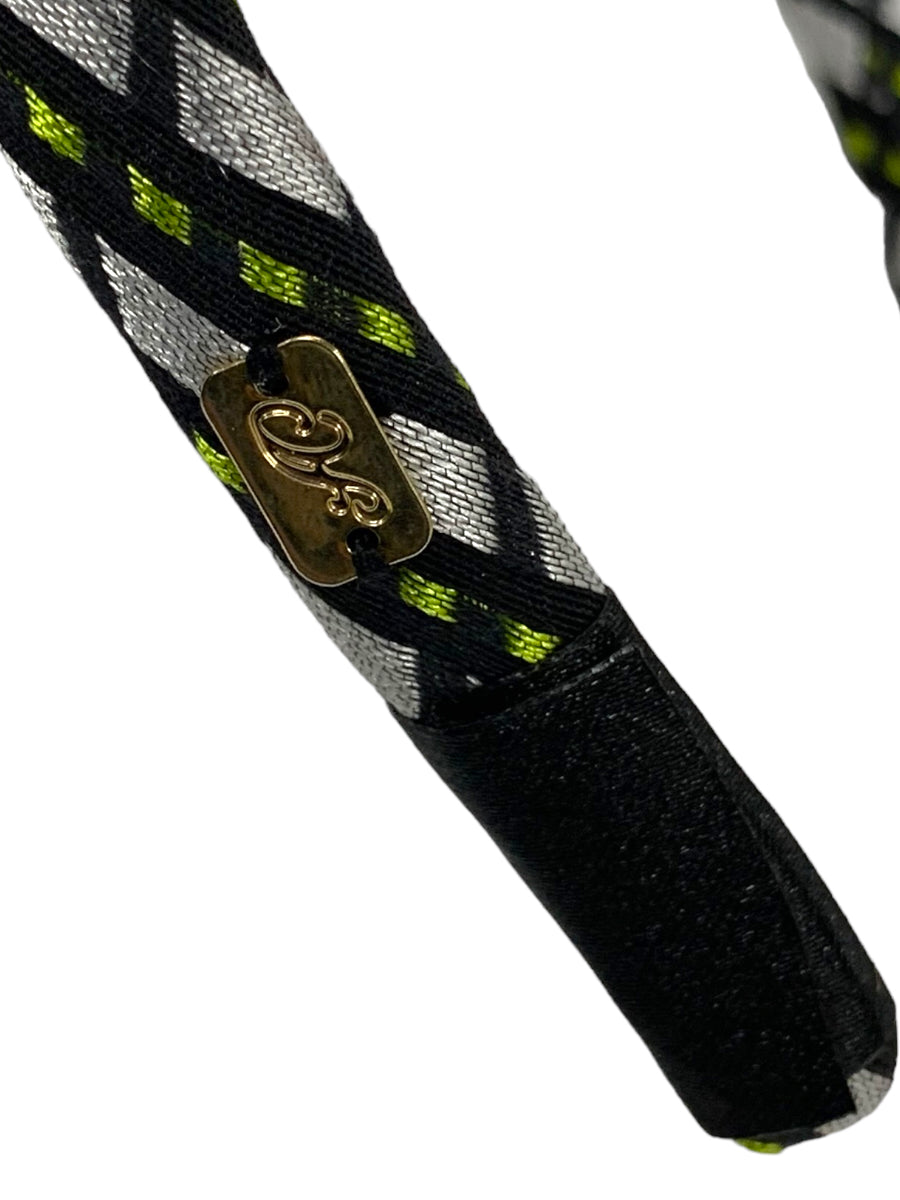 アッカ カチューシャ シルバー チェック ITVDTYY1V4GC