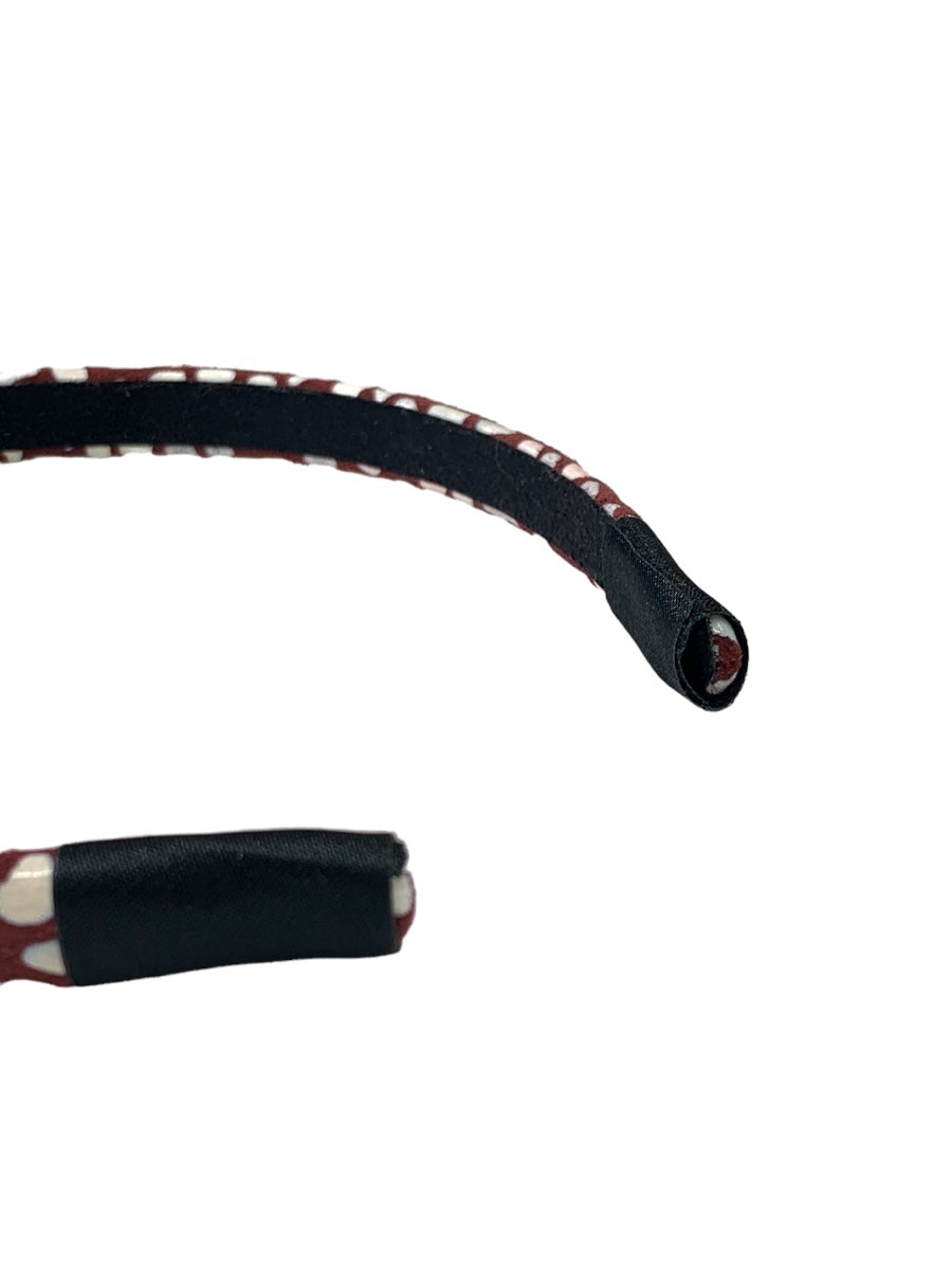 アッカ カチューシャ ブラウン ジラフ柄 IT81ZVMLL4WS 【SALE】