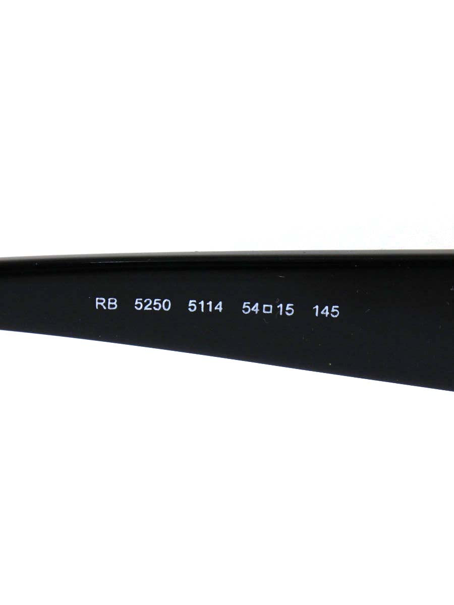 レイバン RB5250 5114 メガネ ブラック スクエア ITA8OA1UHC1E