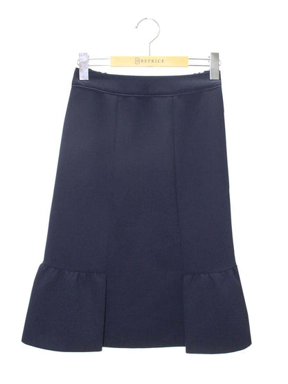トゥービーシック ストレッチダブルクロス W5S10-758-29 スカート 38 ネイビー ITOGTEKMHJS7 【SALE】