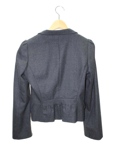 トゥービーシック UCF81-812-08 ジャケット 38 チャコール 3B テーラード ウール混 ITWGF6D4MZNG