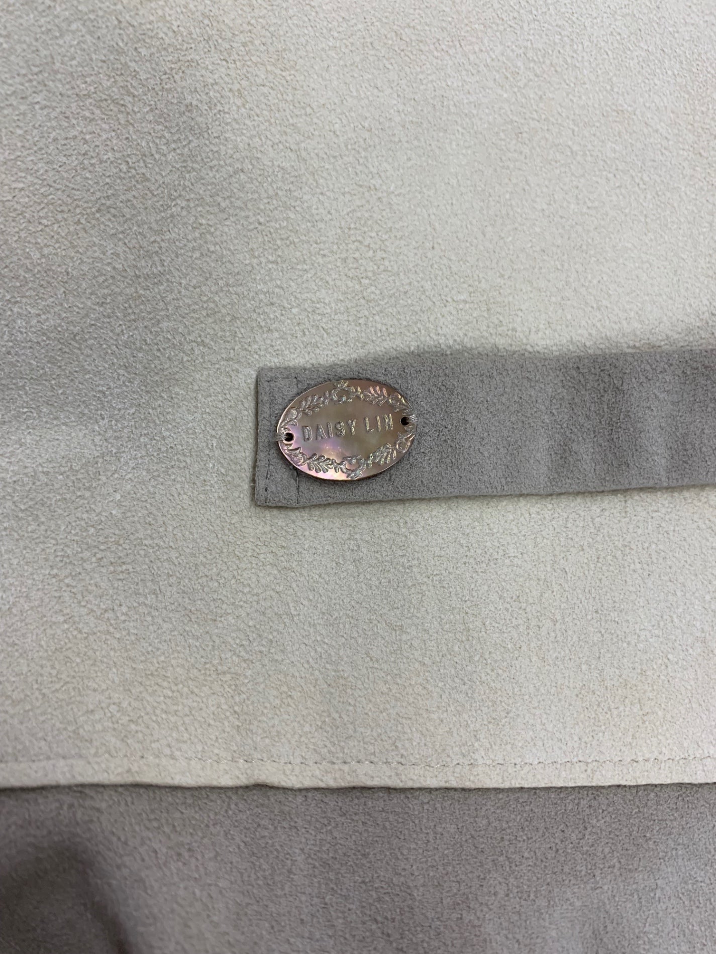 デイジーリン for フォクシー Daisy Suede Dress 36347 ワンピース 40 ベージュ フェイクレザー スエード調 ITHPL3X94E7Y