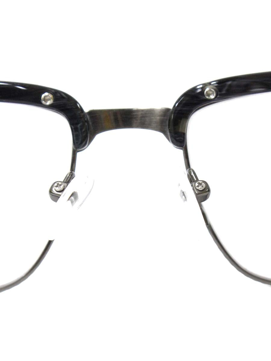 ディータ Statesman 52mm DRX-2011 メガネ グレー/ガンメタル ステイツマン コンビフレーム フルリム ブロー ITU4YR57D26O