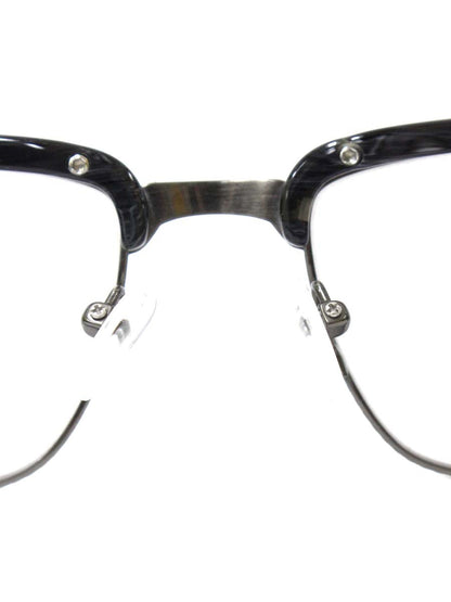 ディータ Statesman 52mm DRX-2011 メガネ グレー/ガンメタル ステイツマン コンビフレーム フルリム ブロー ITU4YR57D26O