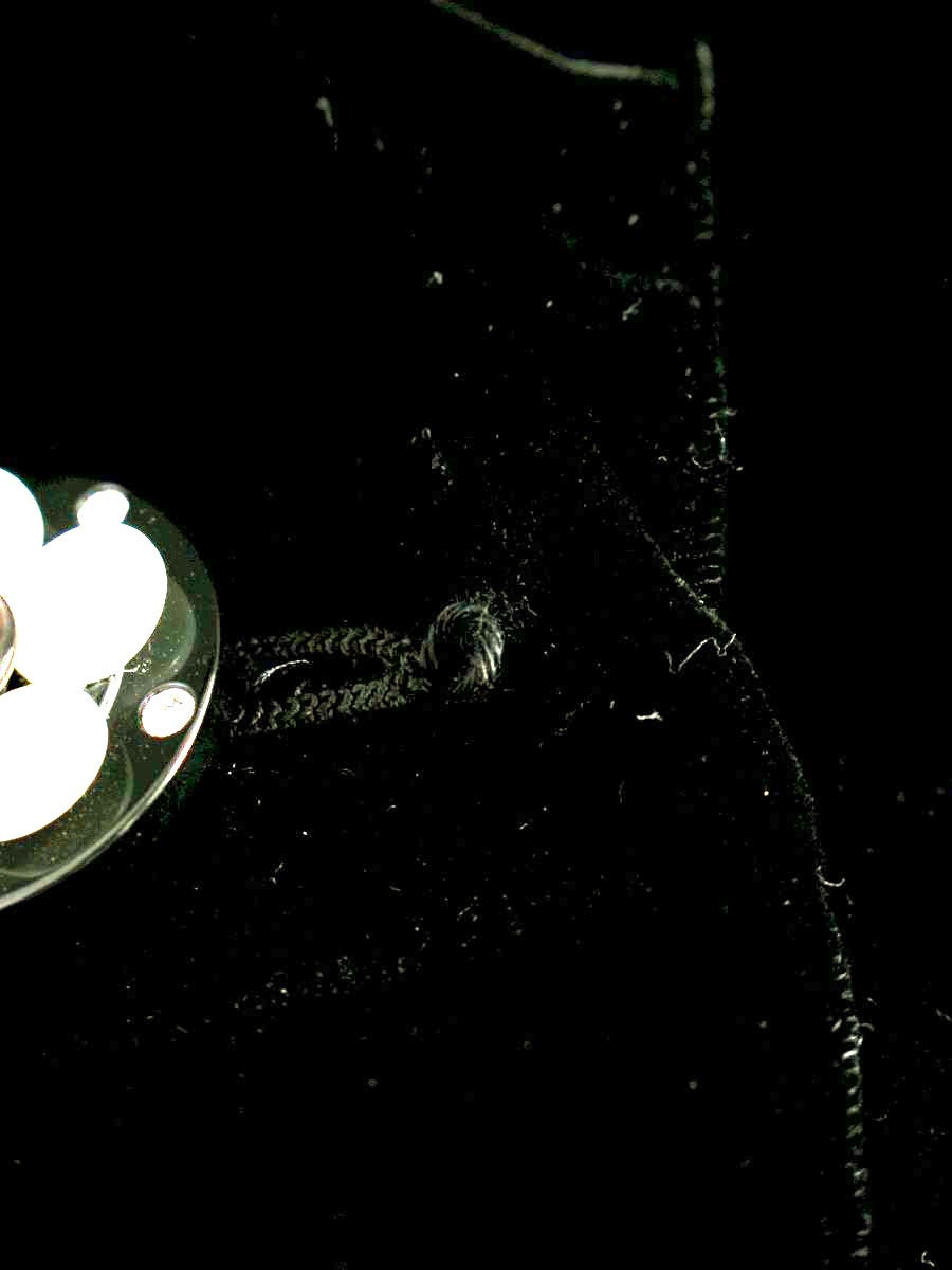 エムズグレイシー 124523 ジャケット 36 ブラック ベロア 1B IT99Z0W4QK7A