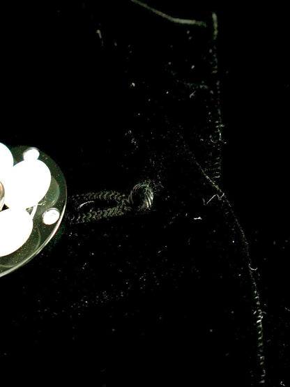 エムズグレイシー 124523 ジャケット 36 ブラック ベロア 1B IT99Z0W4QK7A