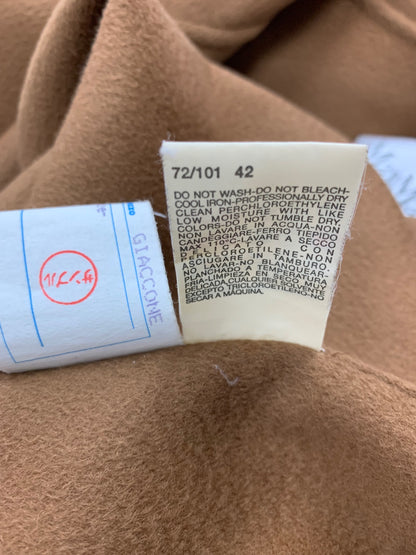 マックスマーラ 10860873000 コート 42 ブラウン カシミア フード IT4ZT4JYA520 【SALE】