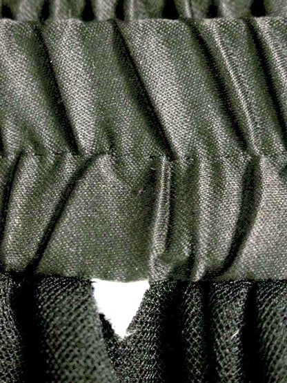 エムズグレイシー 217324 スカート 38 ブラック ハート刺繍 シフォン ITM0VOQKUML8