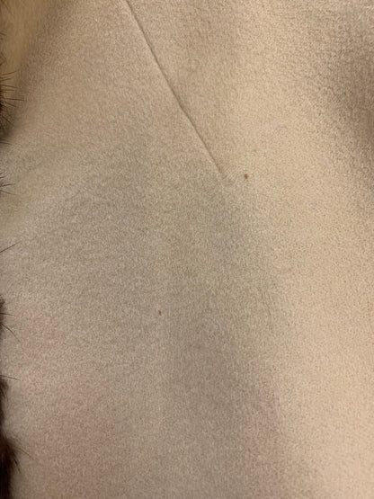 レオナールファッション 0361950 0362951 スカートスーツ 13AR 76-99 ブラウン セットアップ ミンクファー ジャケット スカート カシミヤ IT5QW1F42HUW