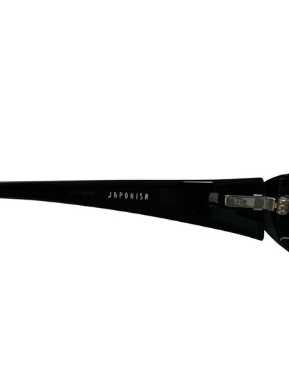 ジャポニズム JN-488 メガネ ブラック セルフレーム スクエア ITTAWNHHNBU8
