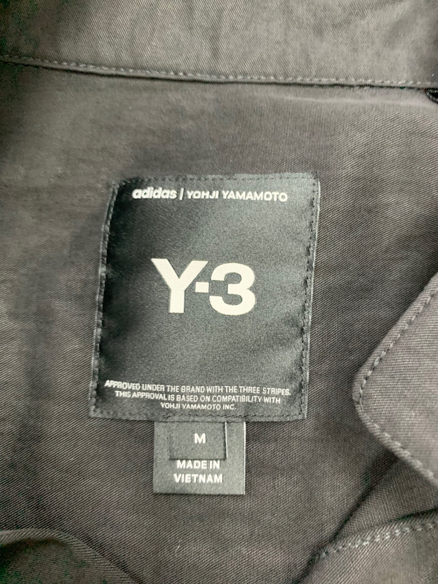 ワイスリー アディダス 938011 シャツ M ブラック バックロゴ ITO2HR1D1AT5