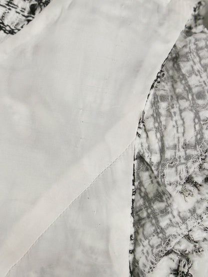 ルネ 6736430 ワンピース 36 ブラック/ホワイト TISSUE ツイード IT7ZVIET88K4