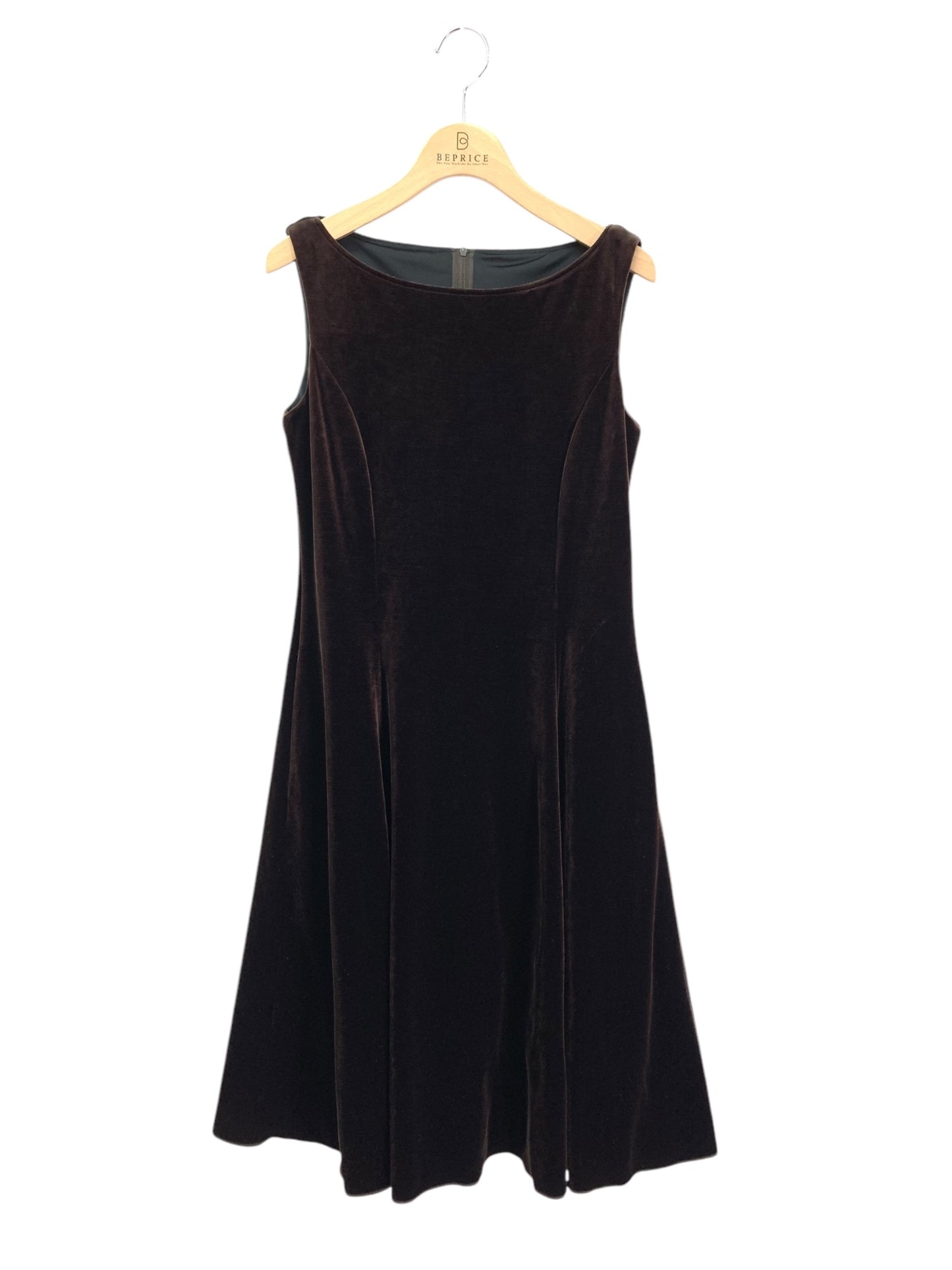 ベロアノワール by フォクシーニューヨーク Dress Manhattan 43020 ワンピース 38 ブラウン ITX46U3FP9OK