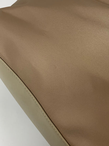 エムズグレイシー 194507 トートバッグ ベージュ リボンモチーフ ナイロン ITGC666PFR32