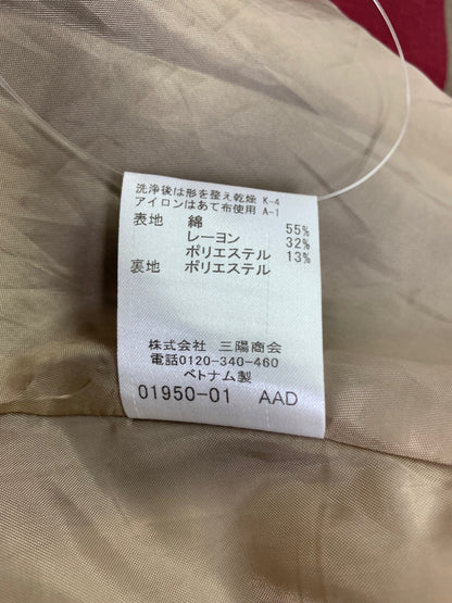 ブルーレーベルクレストブリッジ 55J28-325-16 ワンピース 34 レッド チェック ITLXFN62FJA6