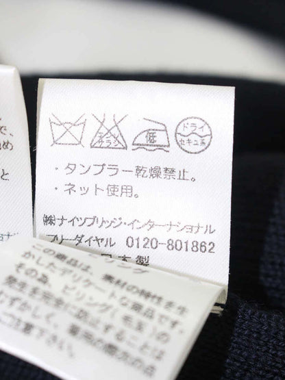 ハロッズ 16528151 ワンピース ネイビー ニット クローバー ITZL7Q953OQG
