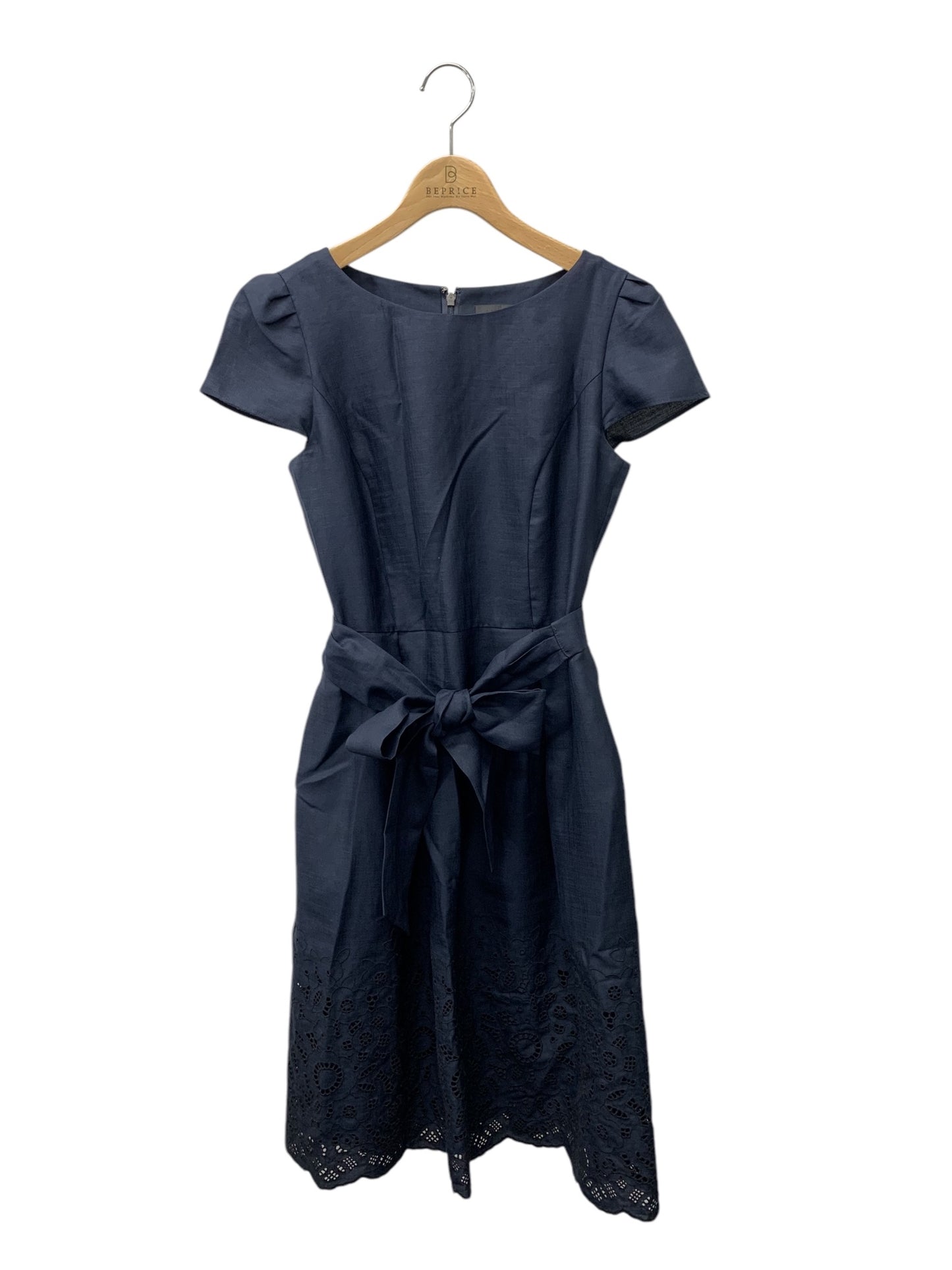 トゥービーシック ワンピース 40 ネイビー レース ITKL362T1D06