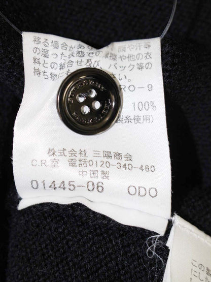 バーバリーブルーレーベル FBF54-615-09 ニット 38 ブラック パフスリーブ ITPRTLZVI6MC