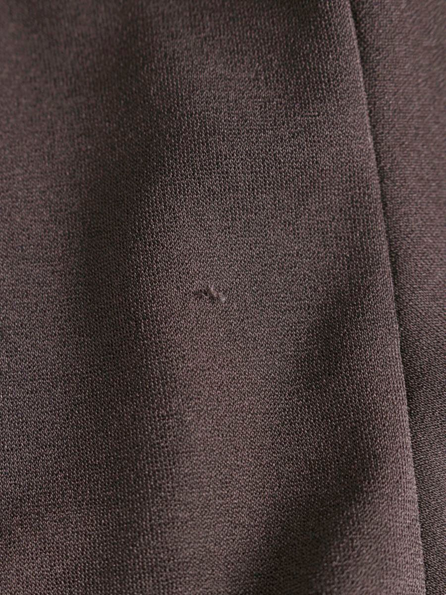 エムプルミエ ラッフル袖カットソー A827-001 カットソー 34 ブラウン ITBFNCW483WZ