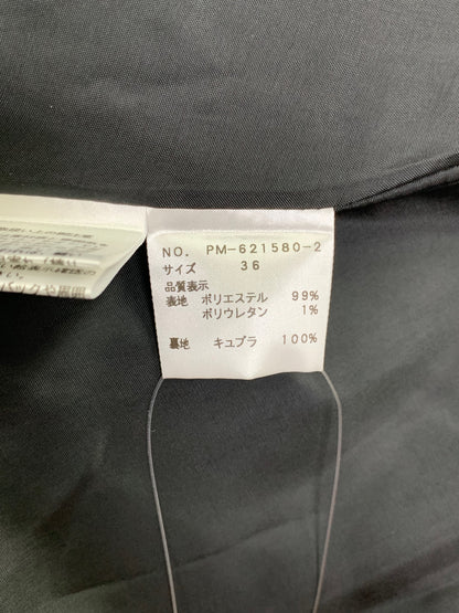 エムズグレイシー 621580 ワンピース 36 ブラック ローズ柄 バルーン ITWO9RP8L144