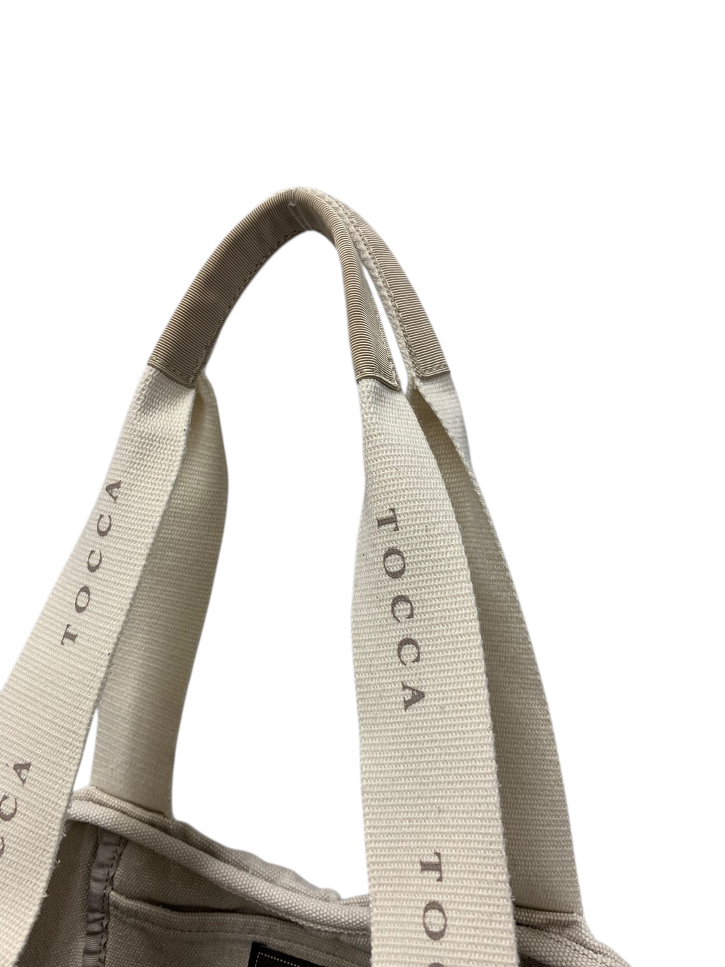 トッカ DANCING TOCCA CANVASTOTE BOTZCW0635 トートバッグ ベージュ ロゴ ITGIDGAJ0970