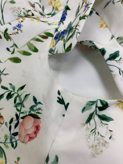 フォクシーニューヨーク Primavera Dress プリマヴェーラ 44421 ワンピース 40 ホワイト ITDWZLKA8DQI
