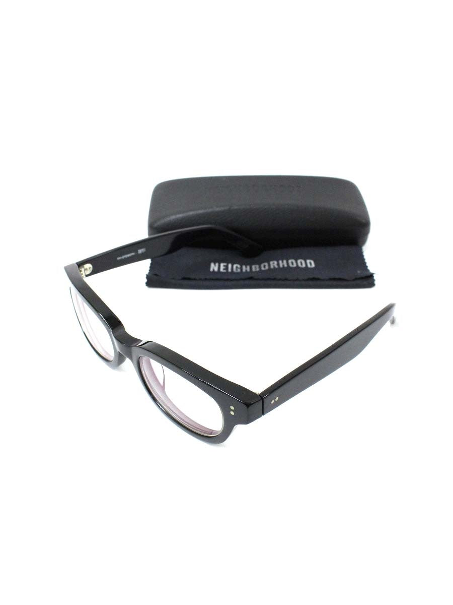 ネイバーフッド TRAMP トランプ メガネ ブラック エフェクター コラボ