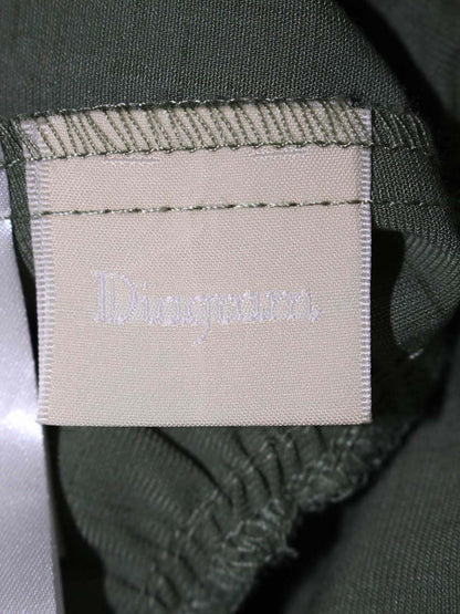 ダイアグラム フリルニットワンピース 0322233090 36 グリーン ITH8LTB7SWCO