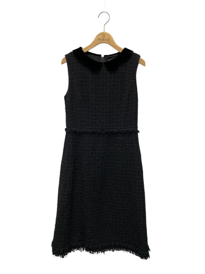 フォクシーブティック Dress Petal Tweed 37432 ワンピース 38 ブラック ITHONCX55BEO